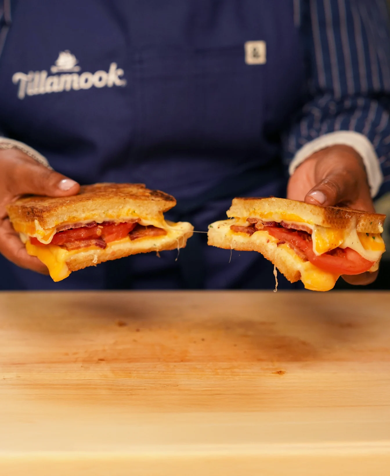 Bacon & Tomato Grilled Cheese